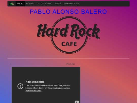 HTML/carrusel/video screenshot
