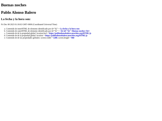 HTML/js screenshot