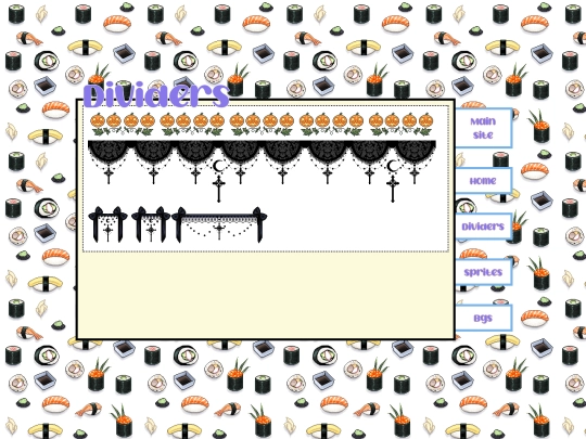dividers screenshot