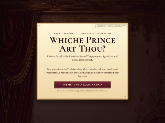 survey screenshot