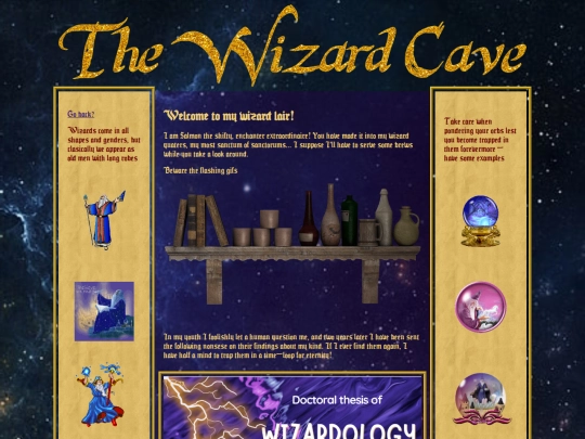 wizard screenshot