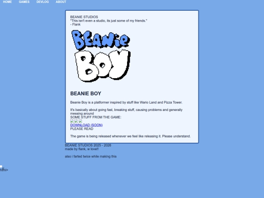 index screenshot