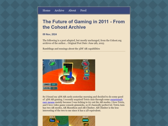 posts/2024-11-09-The-Future-of-Gaming-in-2011---From-the-Cohost-Archive screenshot