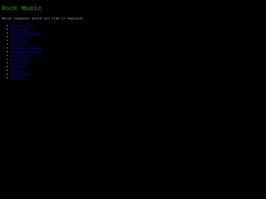 rock screenshot