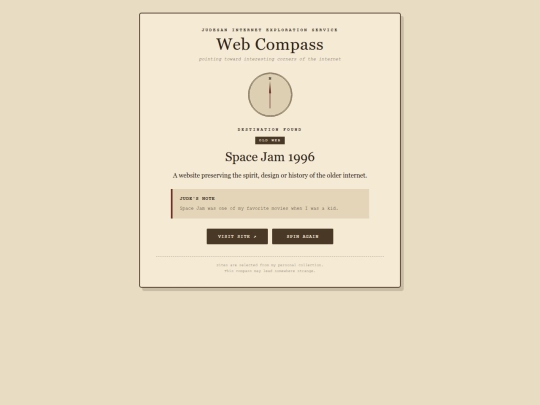 compass screenshot