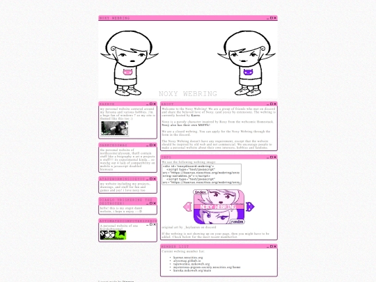 webring/webring screenshot