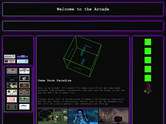 The House/arcade screenshot