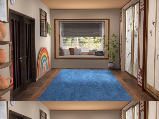The House/hallway screenshot