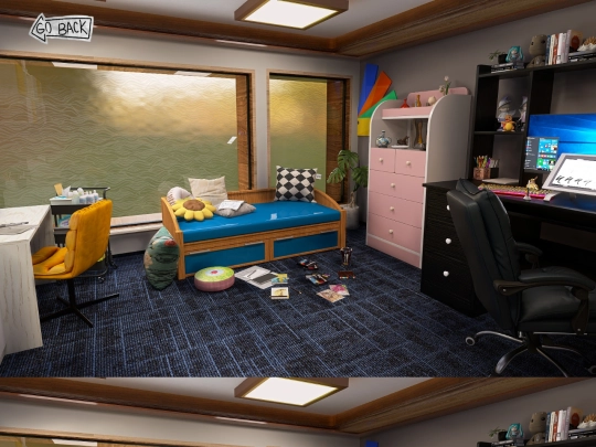 The House/studio screenshot