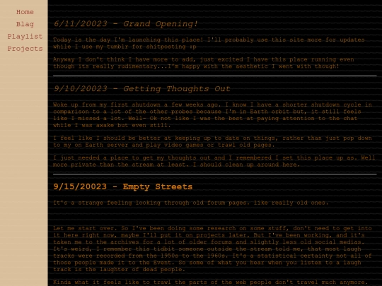 blag screenshot