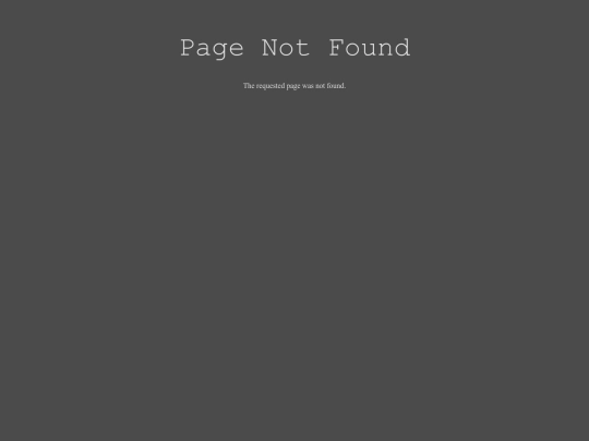 not_found screenshot