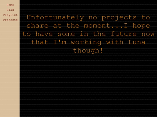 projects screenshot