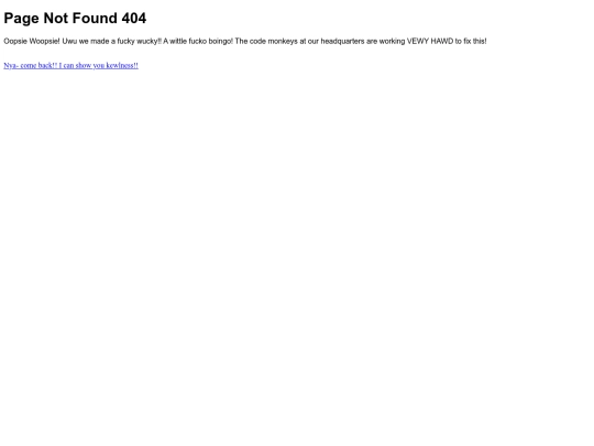 not_found screenshot
