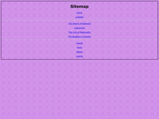 sitemap screenshot