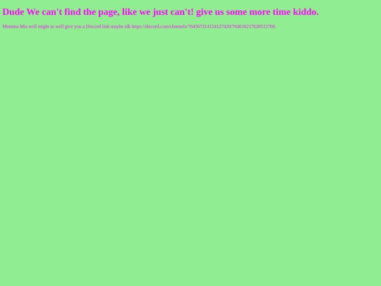 not_found screenshot