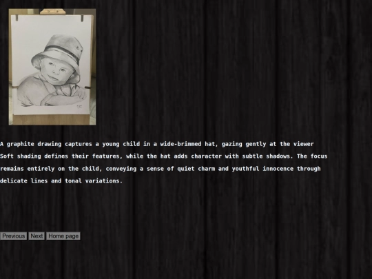 Art page/html 1/23 screenshot