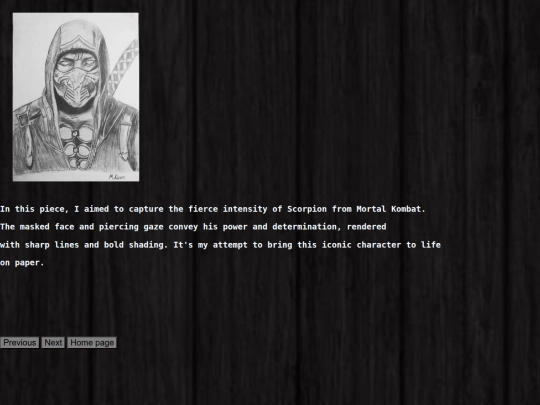 Art page/html 1/24 screenshot