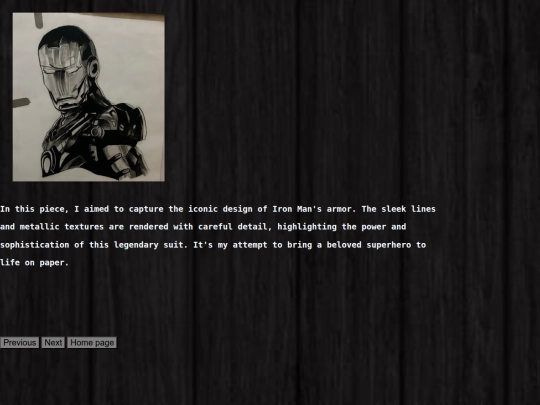 Art page/html 1/25 screenshot
