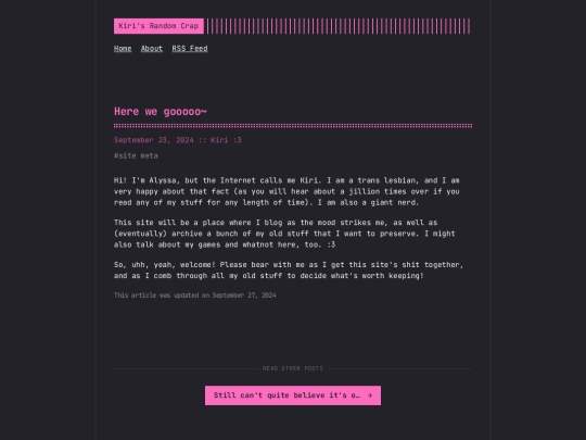 blog/here-we-gooooo~ screenshot