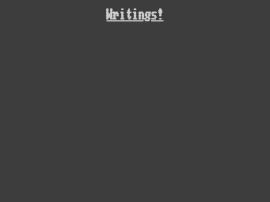 writing screenshot