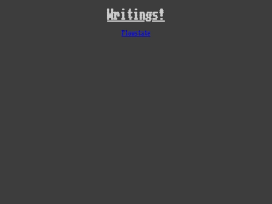 writings screenshot