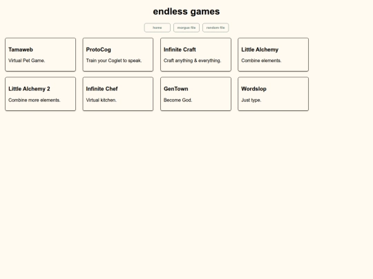 MFile/endless-games screenshot