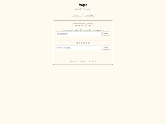 frog screenshot