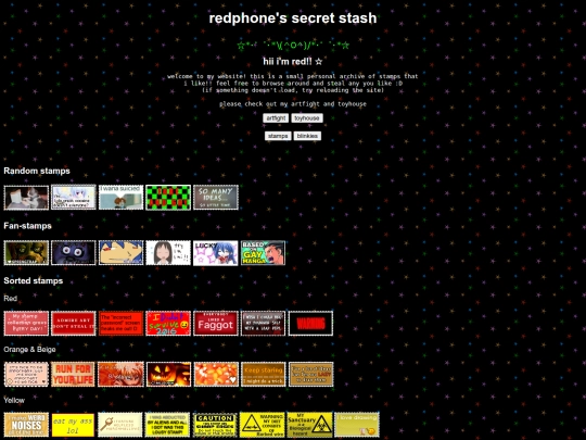 stamps screenshot