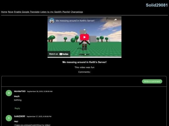 MemessingaroundinKeithsServer screenshot