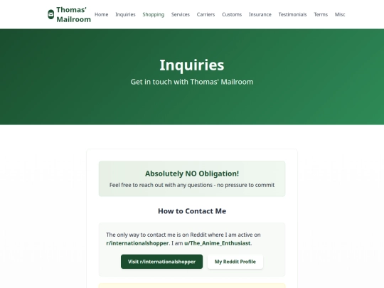 inquiries screenshot