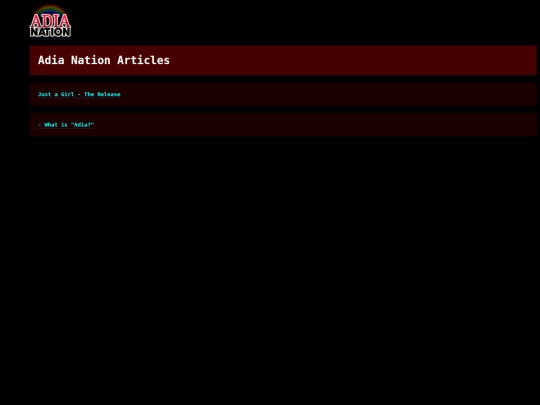 articles screenshot