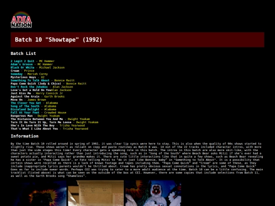 showtapes/batch10 screenshot