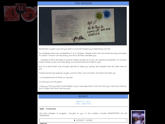 AUGAZA/CHAPTER1 screenshot