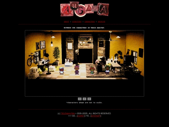 CHARACTERS screenshot