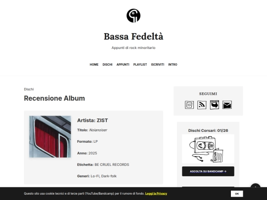 recensioni/zist screenshot