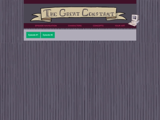 COMICS/THE GREAT CONSTANT/NavigationPage screenshot