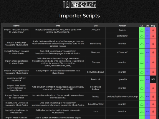 list_userscript screenshot