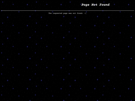not_found screenshot