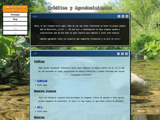agradecimientos screenshot