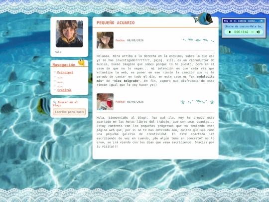 blog screenshot