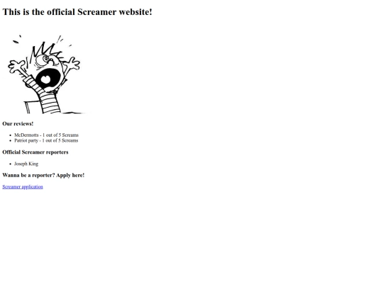 index screenshot