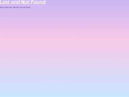not_found screenshot