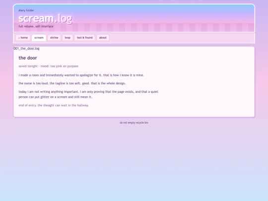 scream screenshot