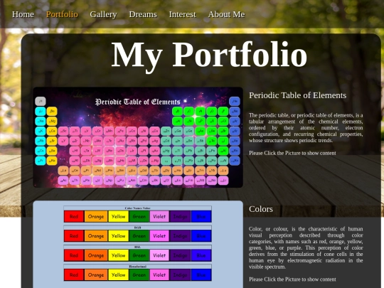 portfolio screenshot
