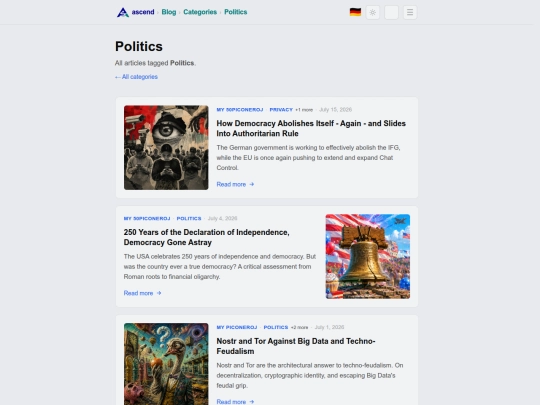 politics screenshot