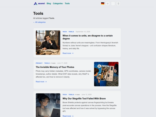 tools screenshot