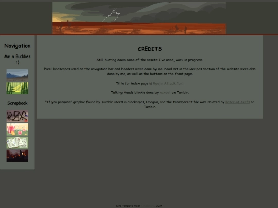credits screenshot