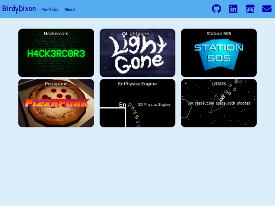 portfolio screenshot