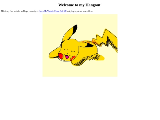 My Cool Website screenshot