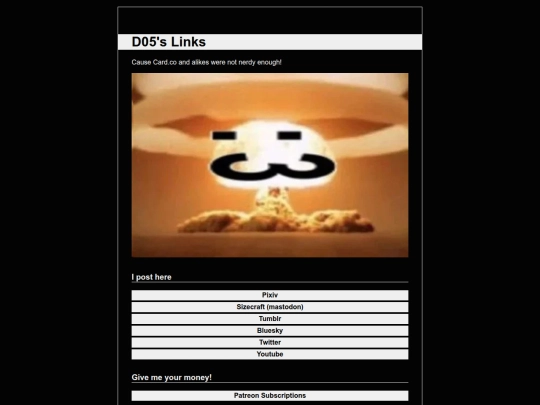 links screenshot